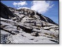Huascarán, z base campu do morénového kempu.